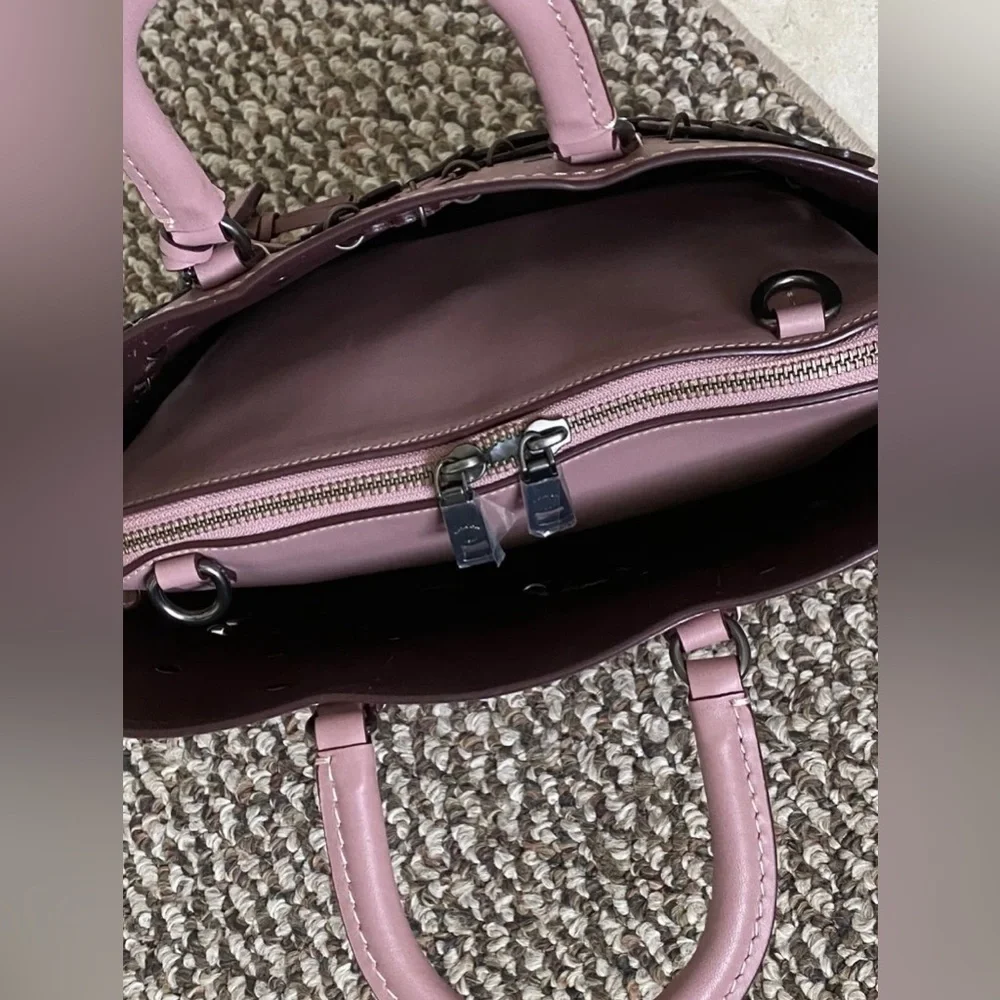 🌸COACH DAKOTAH SATCHEL TEA ROSE in DUSTY ROSE - Picture 13 of 16